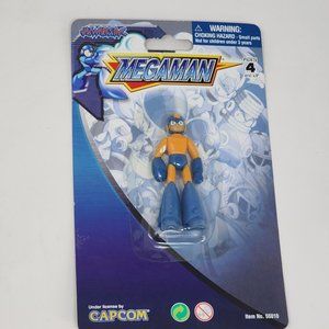 2004 MegaMan Jazwares Mini Action Figure Capcom Napalm Bomb Megaman 3 inch